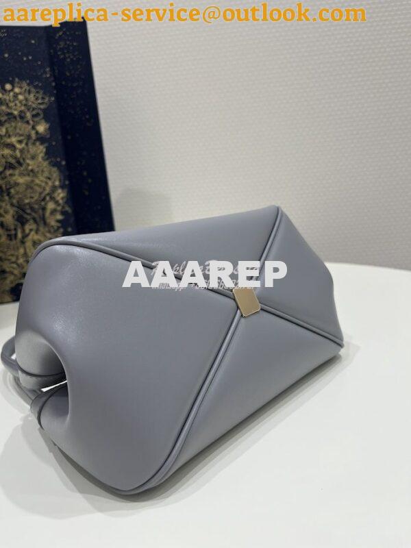 Replica Dior Small Key Bag Grey Box Calfskin M1844 9