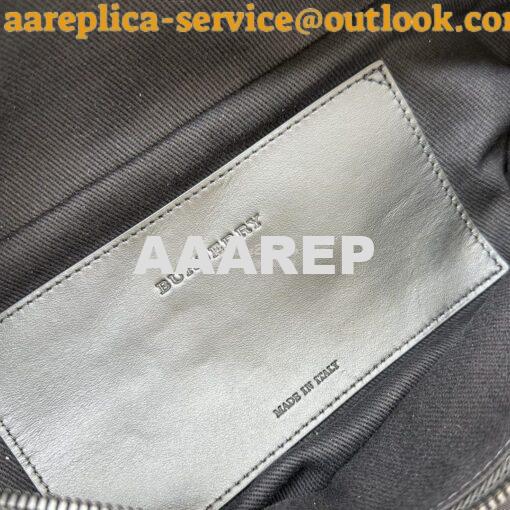 Replica Burberry Medium Logo Detail Bum Bag 80101441 Black 9