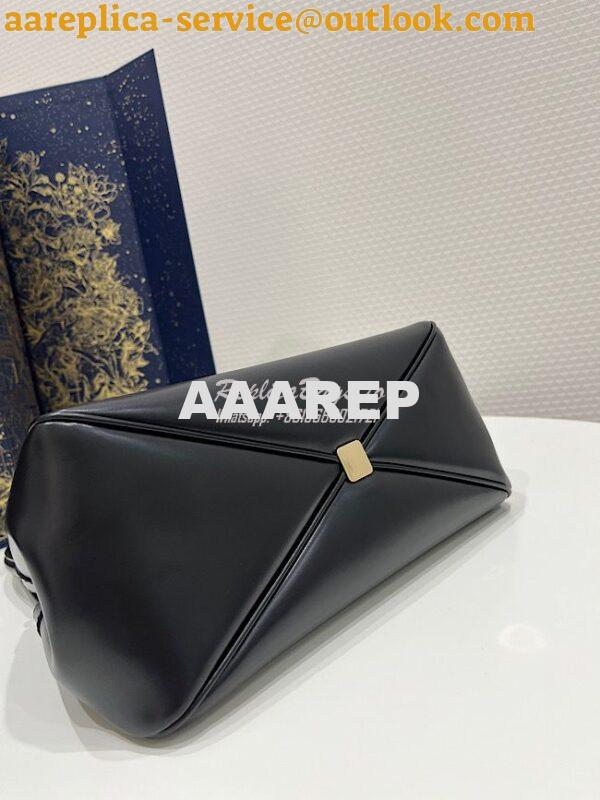 Replica Dior Medium Key Bag Black Box Calfskin M1843 9