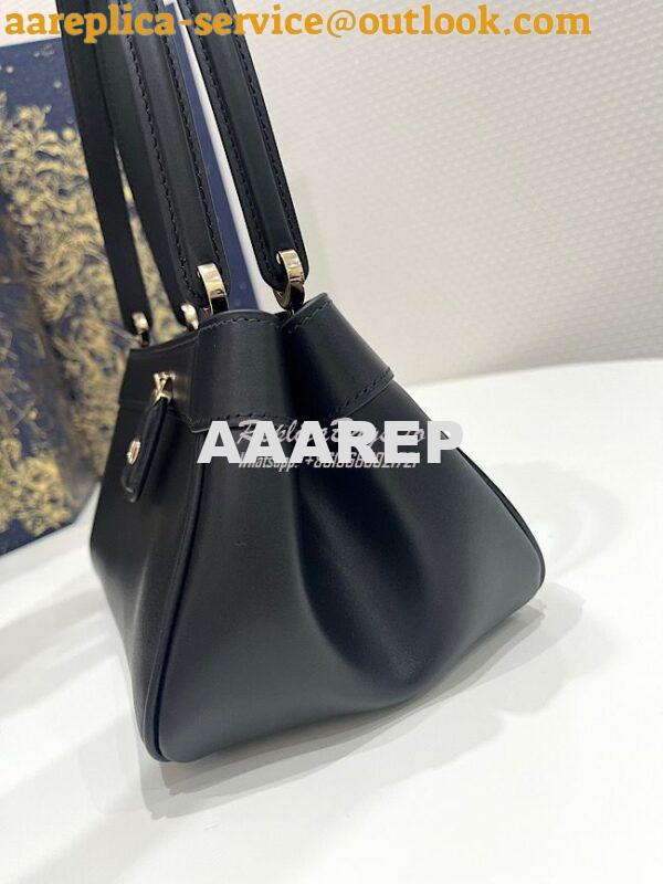 Replica Dior Small Key Bag Black Box Calfskin M1844 2