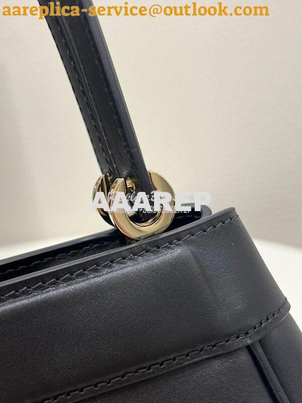 Replica Dior Small Key Bag Black Box Calfskin M1844 5