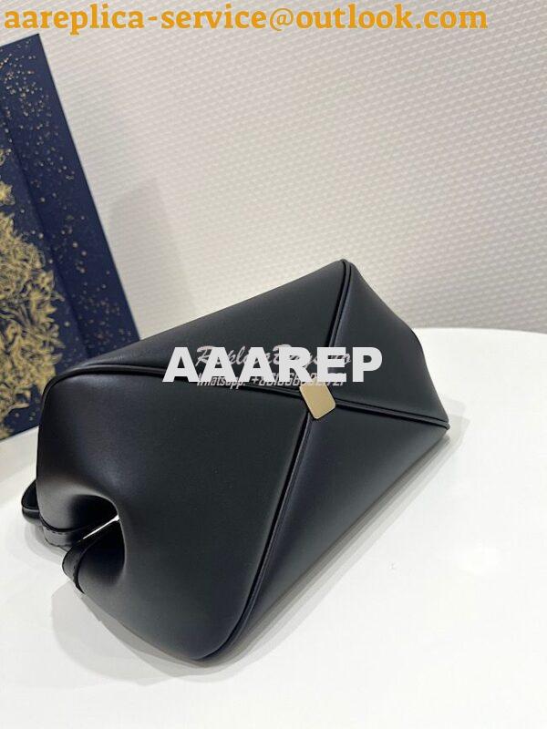 Replica Dior Small Key Bag Black Box Calfskin M1844 8