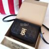 Replica Burberry Small Monogram Leather TB Bag 80140861 Rose beige 10