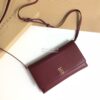 Replica Burberry Monogram Leather Wallet with Detachable Strap 8010476 10
