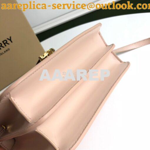 Replica Burberry TB Leather Bag 80103351 Rose beige 8