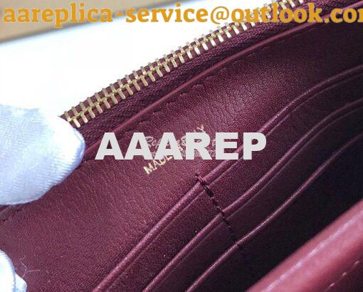 Replica Burberry Monogram Motif Leather Wallet with Detachable Strap 8 6