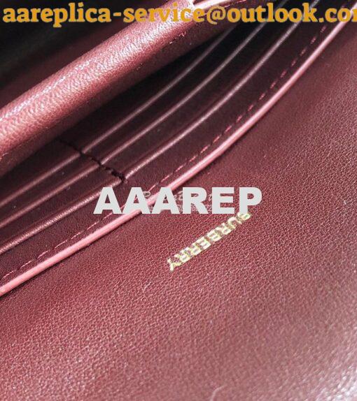 Replica Burberry Monogram Motif Leather Wallet with Detachable Strap 8 7