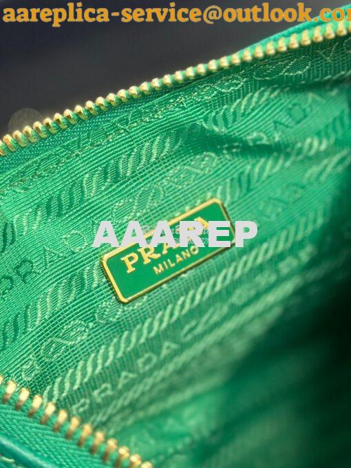 Replica Prada Re-edition 2005 Saffiano Leather Bag 1BH204 Green 15