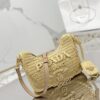 Replica Prada Re-Edition Crochet Mini-bag Raffia 1BC204 Alabaster Pink 15