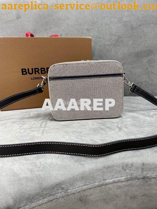 Replica Burberry Horseferry Print Canvas and Leather Crossbody Bag 803 8