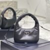Replica Prada Soft Padded Nappa-leather mini bag 1BA384 Black