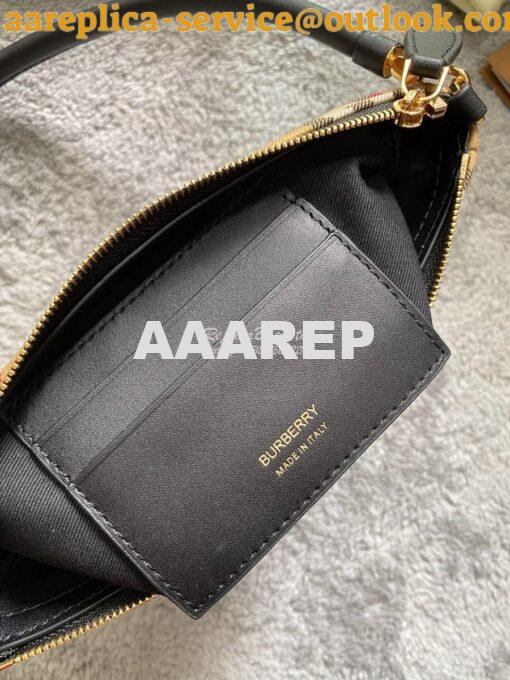 Replica Burberry Vintage Check Cotton Olympia Pouch 80434051 5