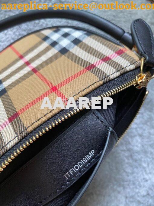 Replica Burberry Vintage Check Cotton Olympia Pouch 80434051 7
