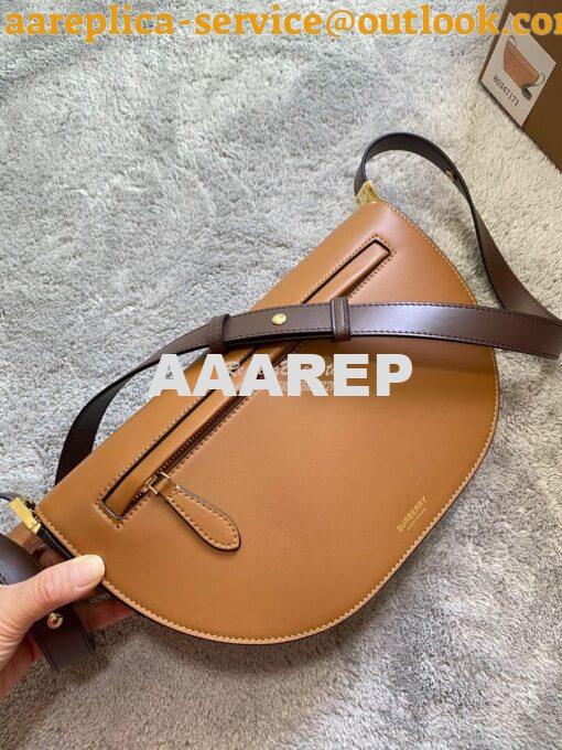 Replica Burberry Small Medium Leather Olympia Bag 80363811 Tan 4