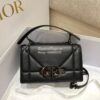 Replica Dior 30 Montaigne Chain Bag With Handle in Latte Maxicannage L 10
