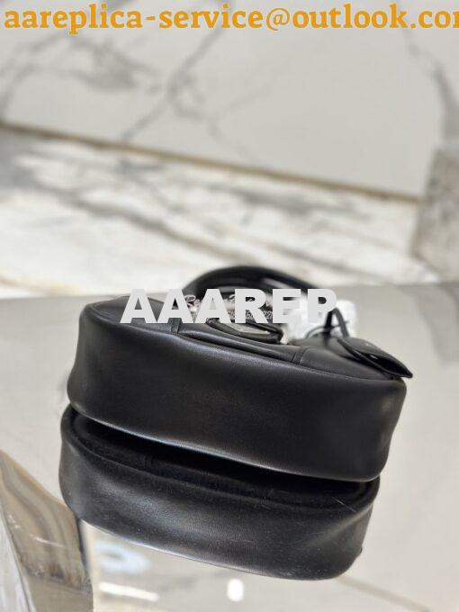 Replica Prada Moon Padded Nappa-leather Bag 1BA381 Black 13