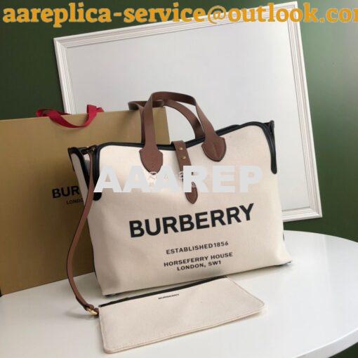 Replica Burberry The Medium Soft Cotton Canvas Belt Bag 80313181 Matt