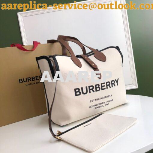 Replica Burberry The Medium Soft Cotton Canvas Belt Bag 80313181 Matt 2
