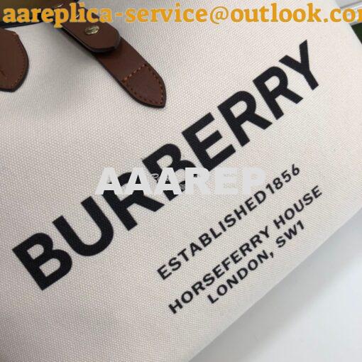 Replica Burberry The Medium Soft Cotton Canvas Belt Bag 80313181 Matt 3