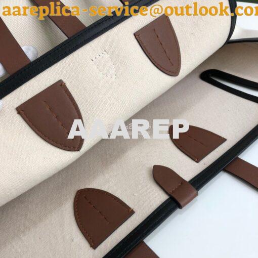 Replica Burberry The Medium Soft Cotton Canvas Belt Bag 80313181 Matt 6