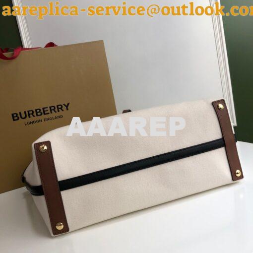 Replica Burberry The Medium Soft Cotton Canvas Belt Bag 80313181 Matt 8
