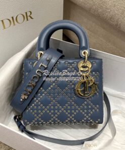 Replica Dior Small Lady Dior My ABCdior Bag Lucky Star Cannage Lambski