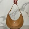 Replica Prada Panier leather mini-bag with cut-out motif 1BA217 Caramel 15