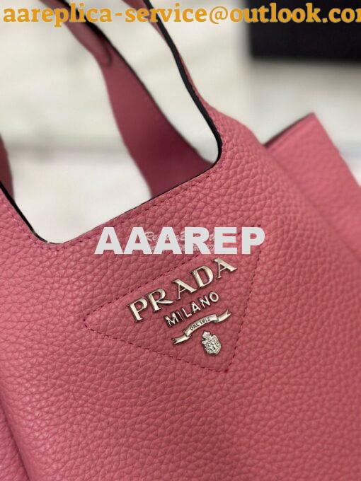 Replica Prada Leather mini bag 1BA349 Petal Pink 6