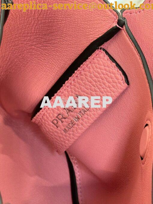 Replica Prada Leather mini bag 1BA349 Petal Pink 9