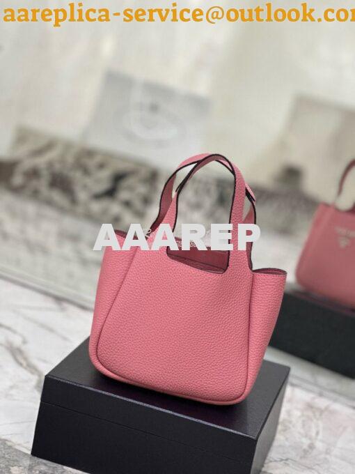 Replica Prada Leather mini bag 1BA349 Petal Pink 11
