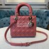 Replica Dior Lady Dior Medium Flap Cover Quilted in Cannage Lambskin L