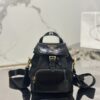 Replica Prada Medium Re-Nylon and brushed leather backpack 1BZ074 12