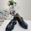 Replica Dior Boy Loafer Black Brushed Calfskin KDB759