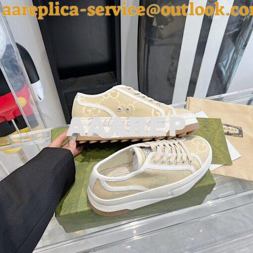 Replica Gucci Women's GG Tennis Sneaker Chunky Sole746766 746768 03 6