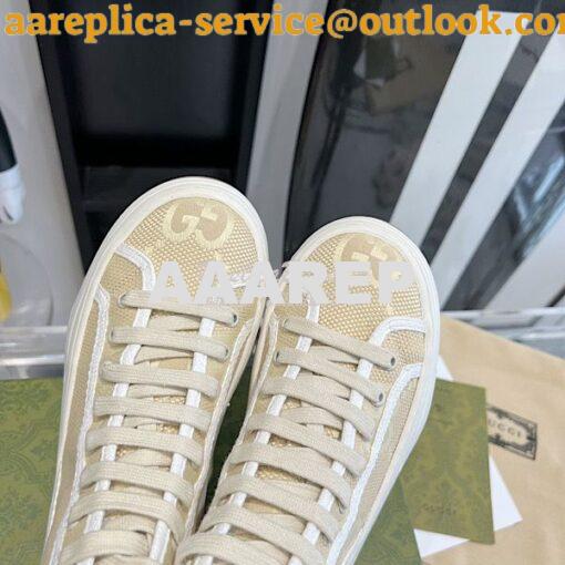 Replica Gucci Women's GG Tennis Sneaker Chunky Sole746766 746768 03 13