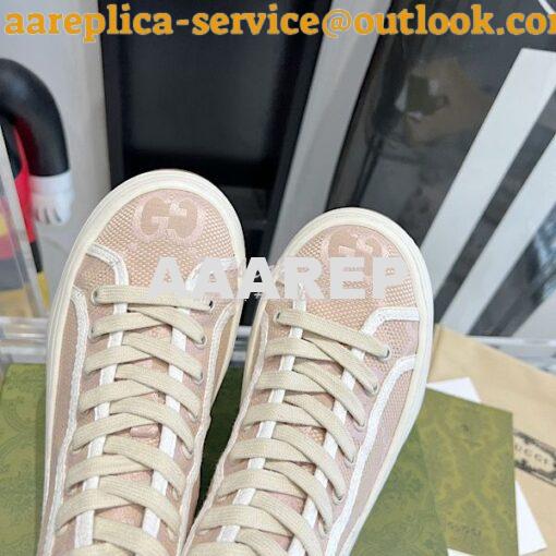 Replica Gucci Women's GG Tennis Sneaker Chunky Sole746766 746768 02 13