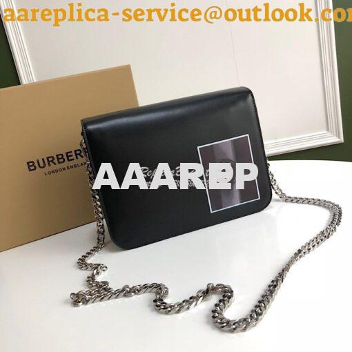 Replica Burberry TB Montage Print Leather Bag 80103351 6