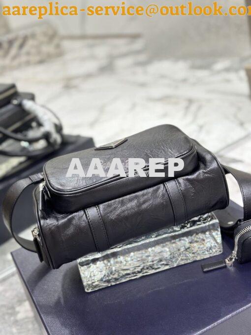 Replica Prada Antique Nappa Leather Multi-pocket Top-handle Bag 1BB099 13