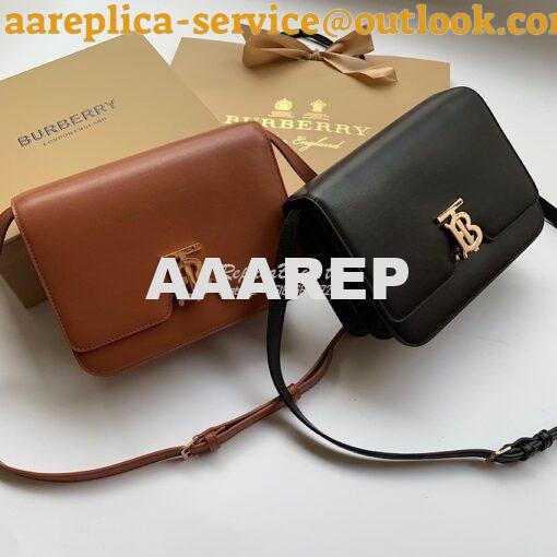 Replica Burberry TB Leather Bag 80103351 Tan 9