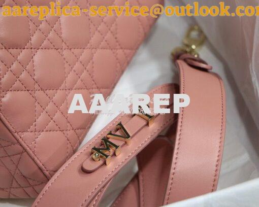 Replica Dior Lady Dior My ABCdior Lambskin Bag with Tonal Enamel Charm 7