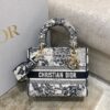 Replica Dior Medium Lady D-Lite Bag Latte Toile de Jouy Zodiac Embroid