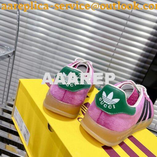 Replica adidas x Gucci Men Female Gazelle sneaker 707847 7