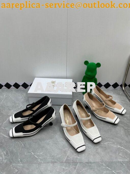 Replica Dior D-Motion Pumps Technical Fabric and Rubber KCP947 2