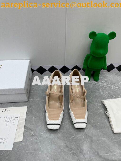 Replica Dior D-Motion Pumps Technical Fabric and Rubber KCP947 3
