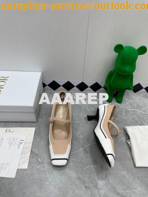 Replica Dior D-Motion Pumps Technical Fabric and Rubber KCP947 6