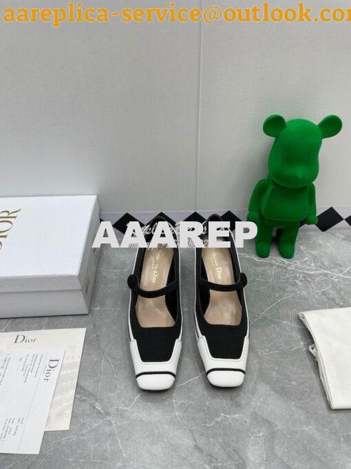 Replica Dior D-Motion Pumps Technical Fabric and Rubber KCP947 11