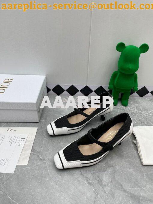 Replica Dior D-Motion Pumps Technical Fabric and Rubber KCP947 15