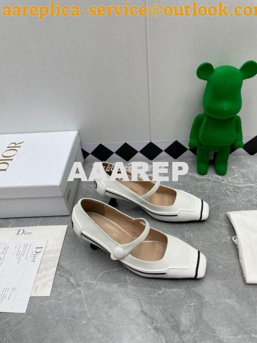 Replica Dior D-Motion Pumps Technical Fabric and Rubber KCP947 18