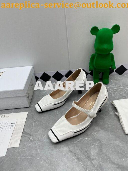 Replica Dior D-Motion Pumps Technical Fabric and Rubber KCP947 22