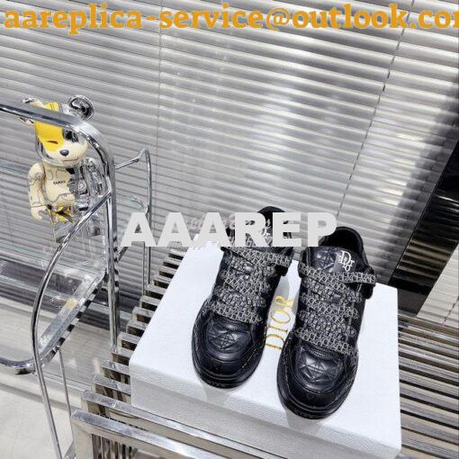 Replica Dior x ERL 2023 Cannage Sneakers Men Female 4